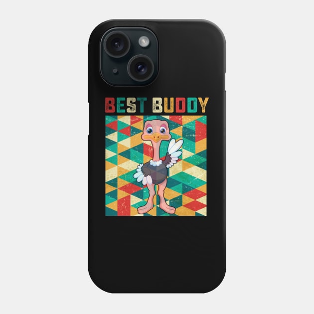Best Buddy Ostrich Phone Case by danieldamssm