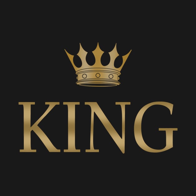 King Gold Crown by Weirdcore