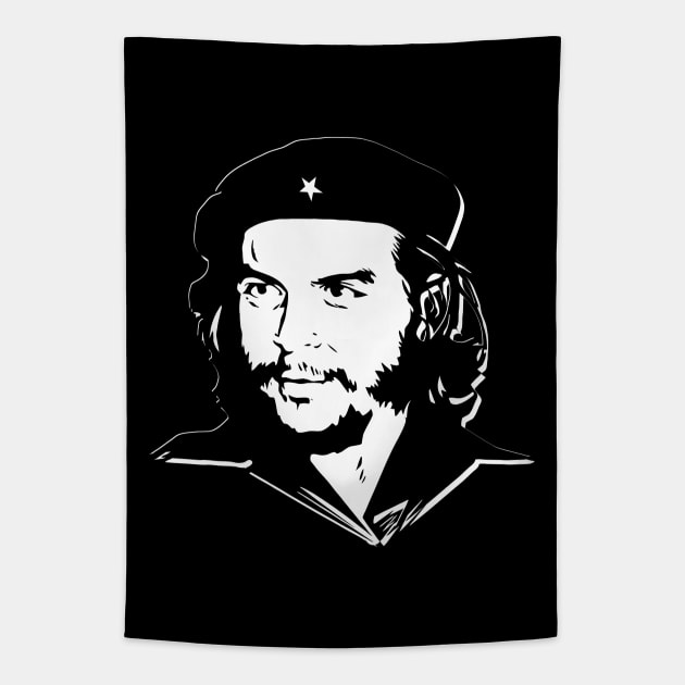 Che Guevara Rebel Cuban Guerrilla Revolution T-Shirt Tapestry by HiDearPrint