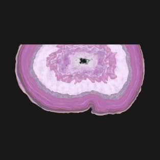 Pink Agate Slice T-Shirt