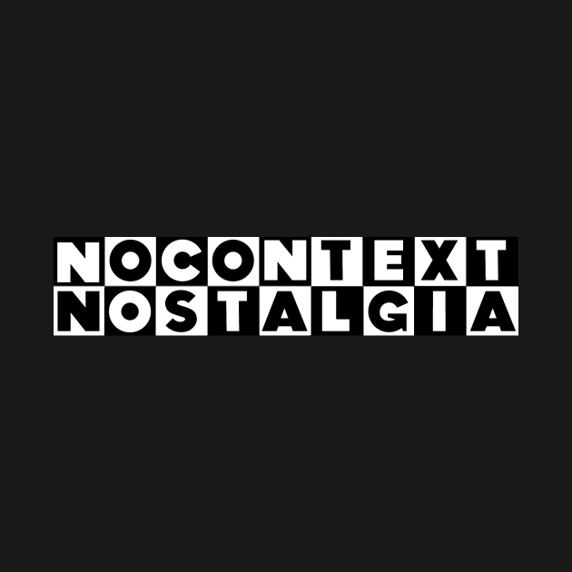 No Context Nostalgia CN Logo by No Context Nostalgia 