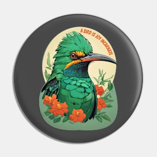 Bird Joy Pin