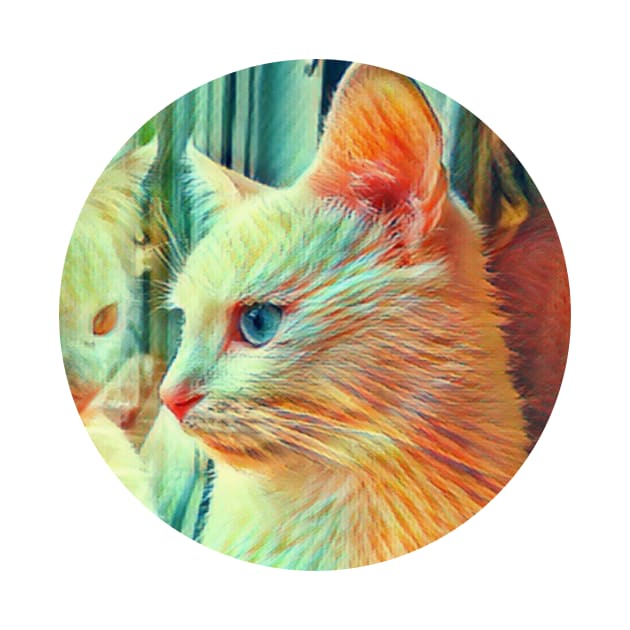 Frisky floppy cat by GoranDesign