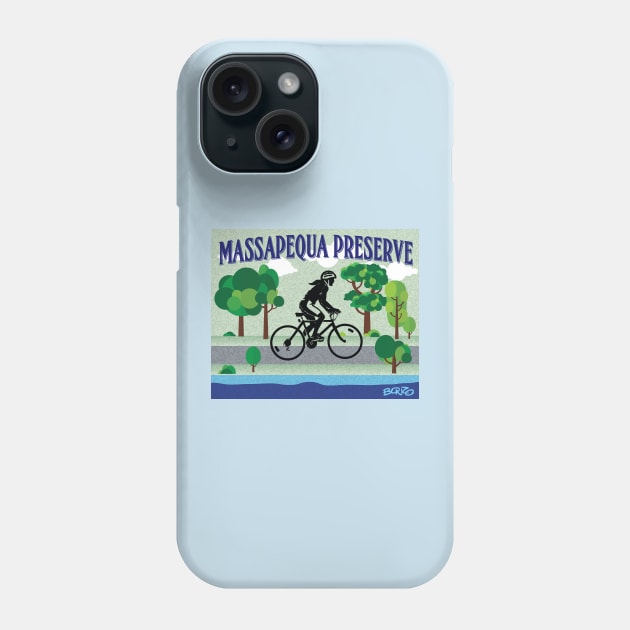 Massapequa Preserve-Bicycle-2 Phone Case by BonzoTee