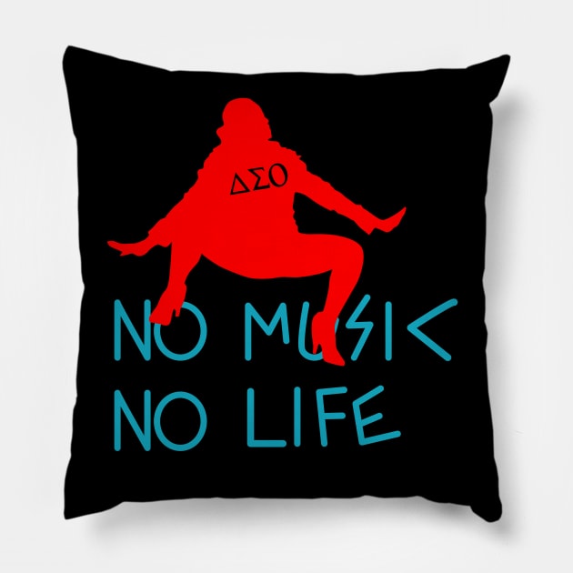 detta no musik no-life Pillow by lahuwasi