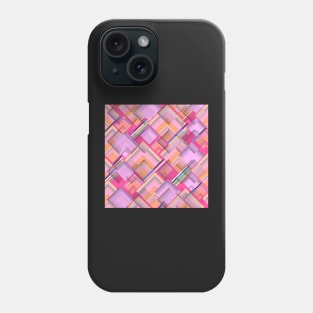 Spectacular geometry in pink Phone Case