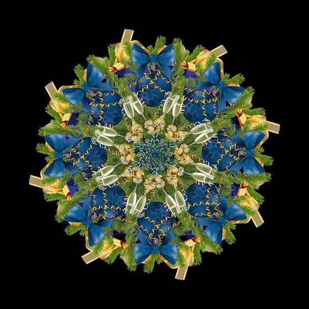 Champagne mandala by burenkaUA