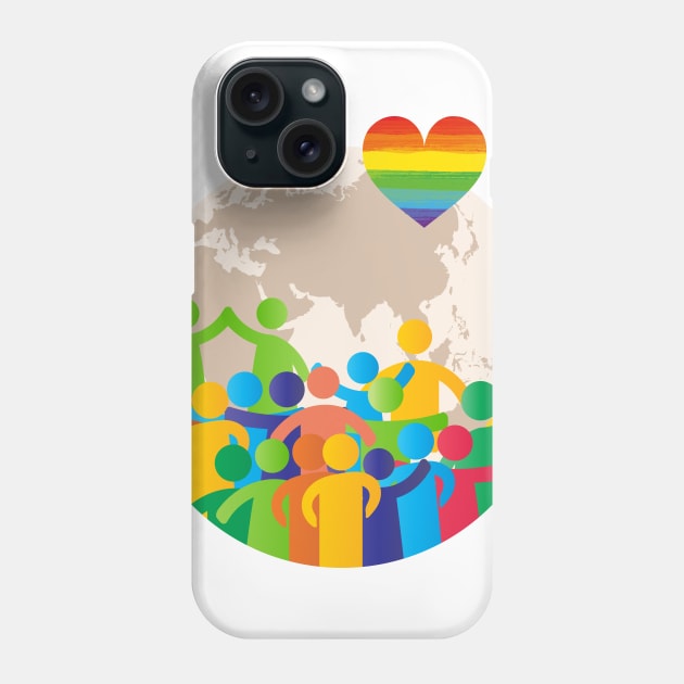 Happy Pride 1 Phone Case by grafart