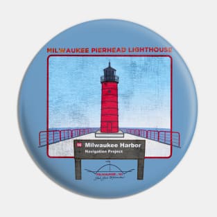 Milwaukee Pierhead Lighthouse • Yah Yah Milwaukee, WI! Pin