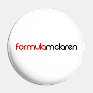 Formula McLaren Pin