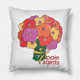 Pale Saints • Original Retro Style Design Pillow