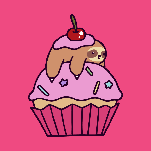 Cupcake Sloth by saradaboru