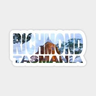 RICHMOND - St John Church Tasmania Australia Magnet