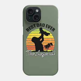 Best Dad Ever Retro Phone Case