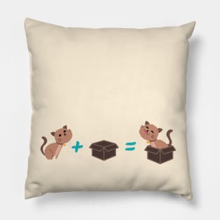 Cats and their Boxes Pillow