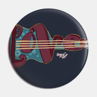 Guitar love Pin