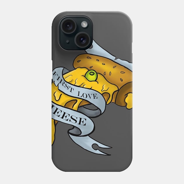 First love cheese Phone Case by Rayfer