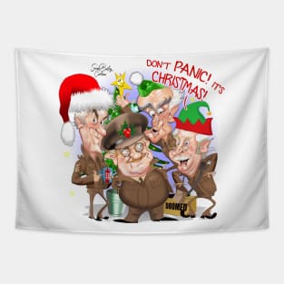 Dads army Christmas Tapestry