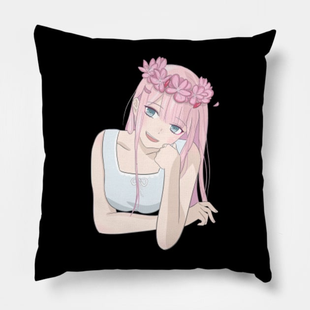 Darling In The Franxx Pillow by beataamberd7