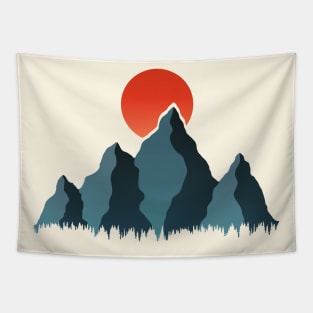 Adventure In The Mountains Art III Tapestry