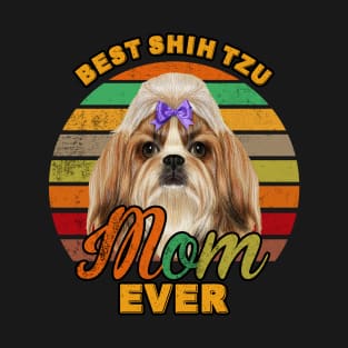 Best Shih Tzu Mom Ever T-Shirt