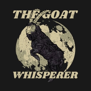 goat whisperer. Goat lovers and goat owners gift goat T-Shirt