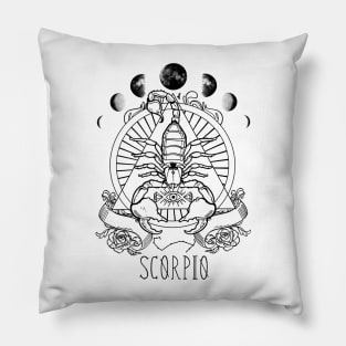 Zodiac Scorpio Pillow