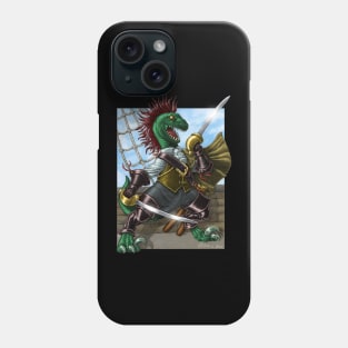 Velociraptor Swashbuckler Phone Case