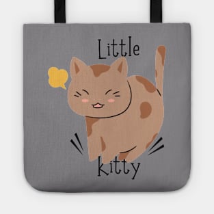 Beautiful little kitty T-shirt design Tote