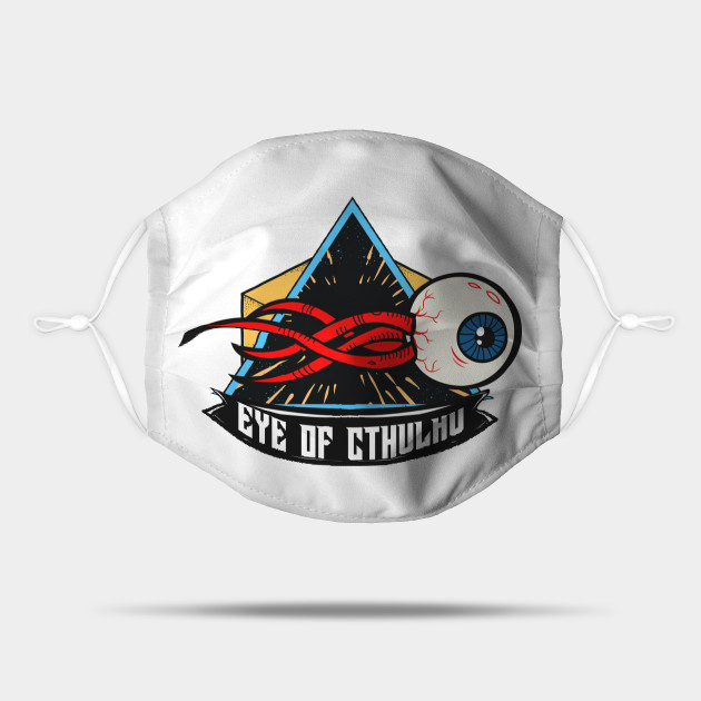 EYE OF CTHULHU - Cthulhu - Mask TeePublic