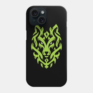 Wolf Tribal Ornament lovely blend drawing cute cool colorful Phone Case