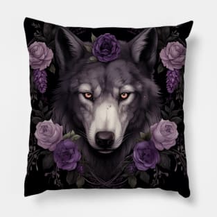 Wolfdog Elegance Pillow