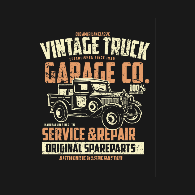 Cool Vintage Truck by BamBam