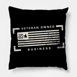 VETERAN OWNED BUSINESS - FREE SPEECH SHOP Pillow