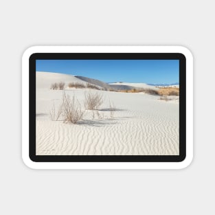 White Sand Dunes Magnet