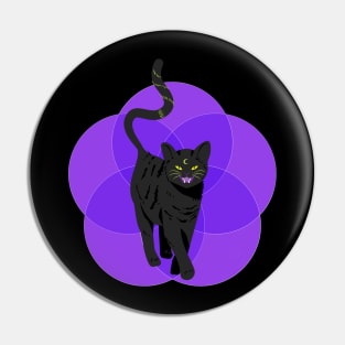 Hex Cat Pin