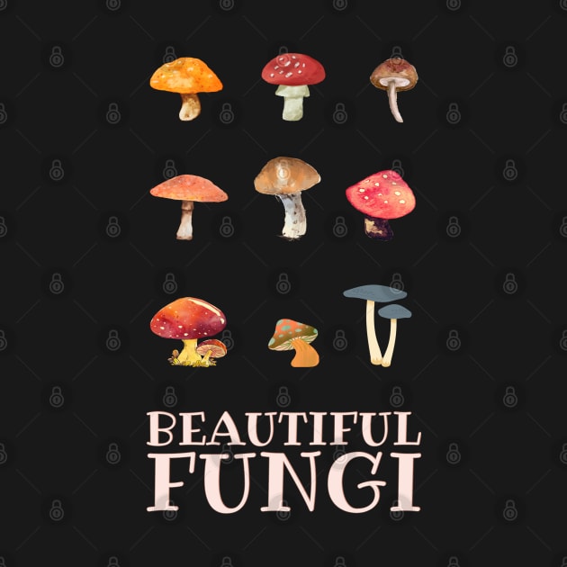 Beautiful Fungi by cuteandgeeky