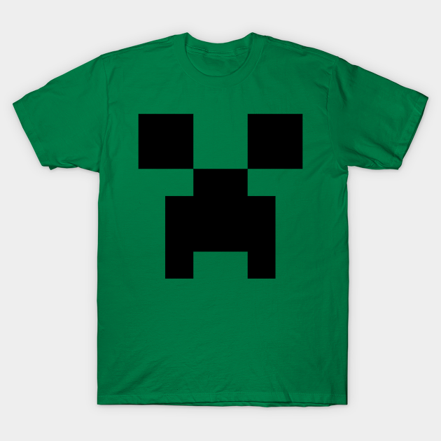 Creeper Face - Minecraft Creeper Face - T-Shirt