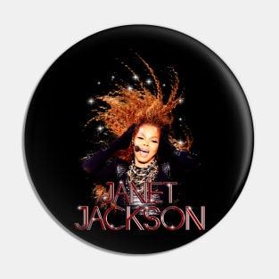 Janet Jackson Vintage Tour Concert Pin