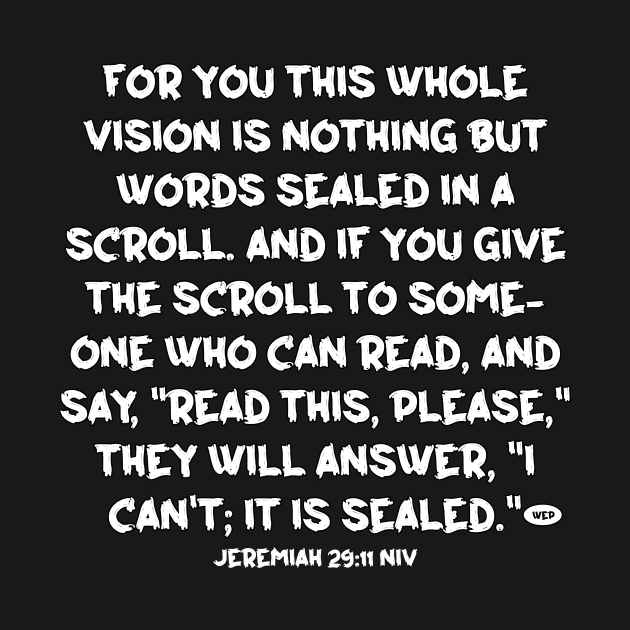 Jeremiah 29:11 Bible Verse NIV Text by Holy Bible Verses