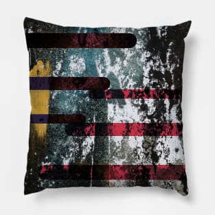 Colourful abstract design Pillow