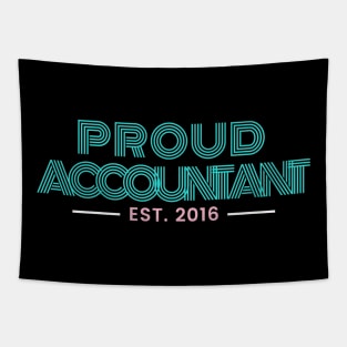 Proud Accountant est 2016 Tapestry