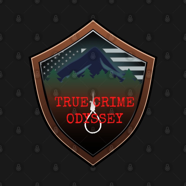 True Crime Odyssey Podcast - Noose Patch by Paranormal World Productions Studio