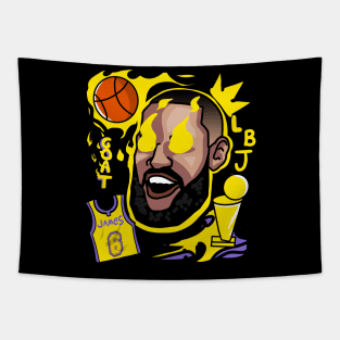 LeBron James Tapestry