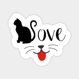 cute cat decor Magnet