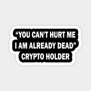 Crypto holder Magnet