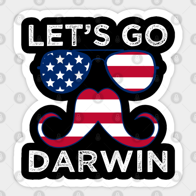 Let's Go Darwin - Lets Go Darwin - Sticker