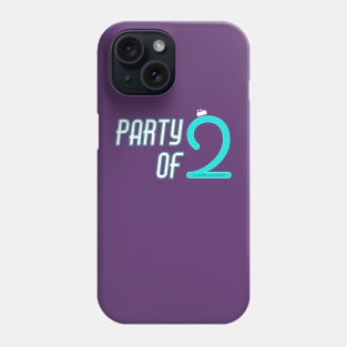 Party of Two Logo Phone Case