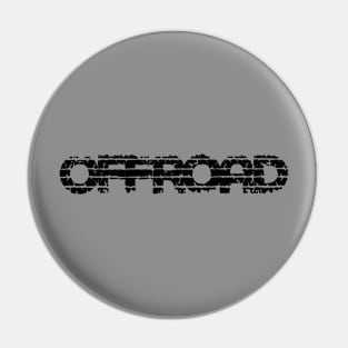 Offroad Tracks (BLACK) Pin