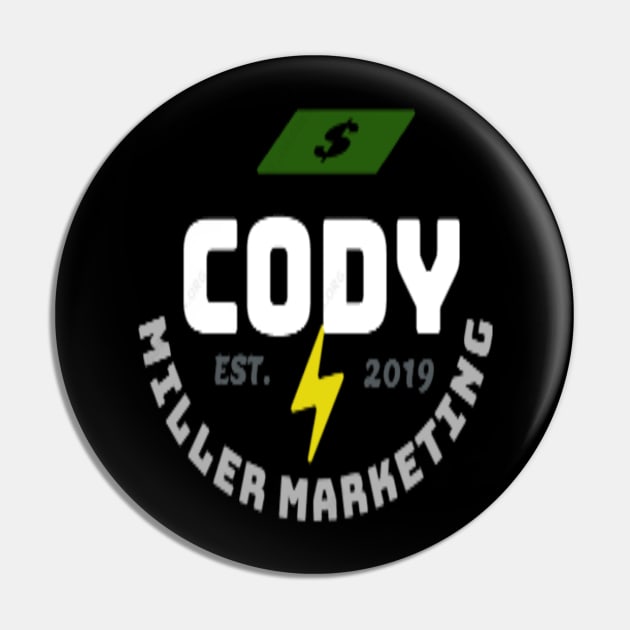 Cody Miller Marketing INC Pin by ShirtHavenInc